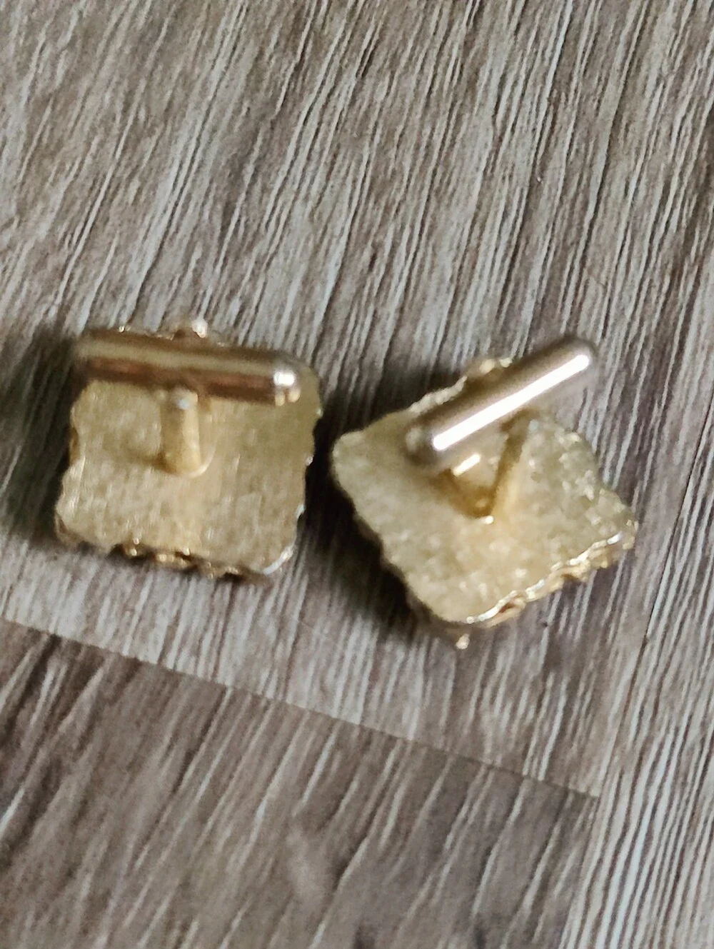 Vintage Brown Moon Glow Cufflinks